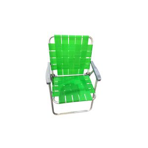Sillón Descansar 80003 Verde Apoyabrazos de Plástico