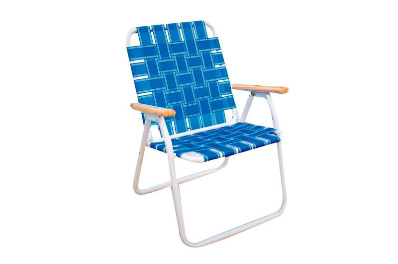 Sillon-Descansar-Acero-10002-Azul-y-Blanco-Apoyabrazos-Madera