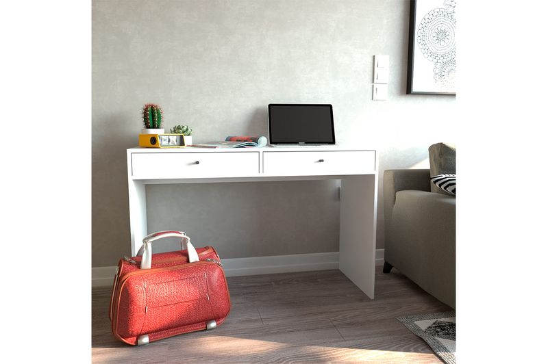 Escritorio-Doble-Cajon-Tables-3101-Blanco