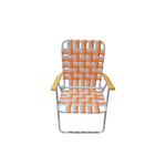 Sillon-Plegable-Avelino-10002-Naranja-y-Blanco-