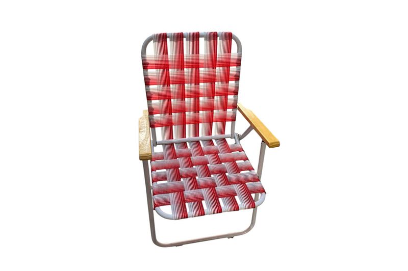 Sillon-Plegable-Avelino-10002-Rojo-y-Blanco