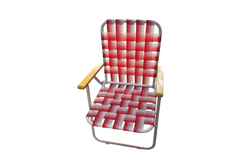 Sillon-Plegable-Avelino-10002-Rojo-y-Blanco