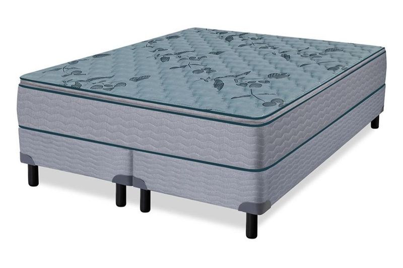 Sommier-y-colchon-de-Resortes-Queen-Size-Zafiro-Imori-160x200
