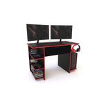 Escritorio-Gamer-Delos-DGA01-120M-Negro-Rojo