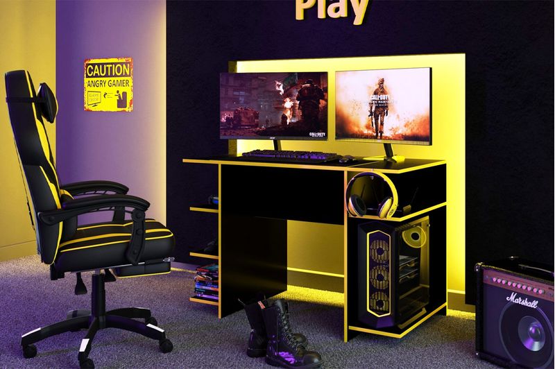 Escritorio-Gamer-Delos-DGA01-120M-Negro-Amarillo