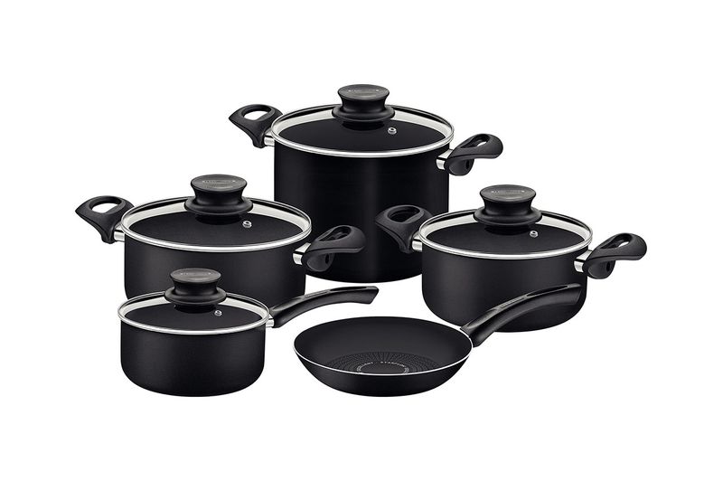 Bateria-de-Cocina-Tramontina-Paris-9-Piezas-Negro