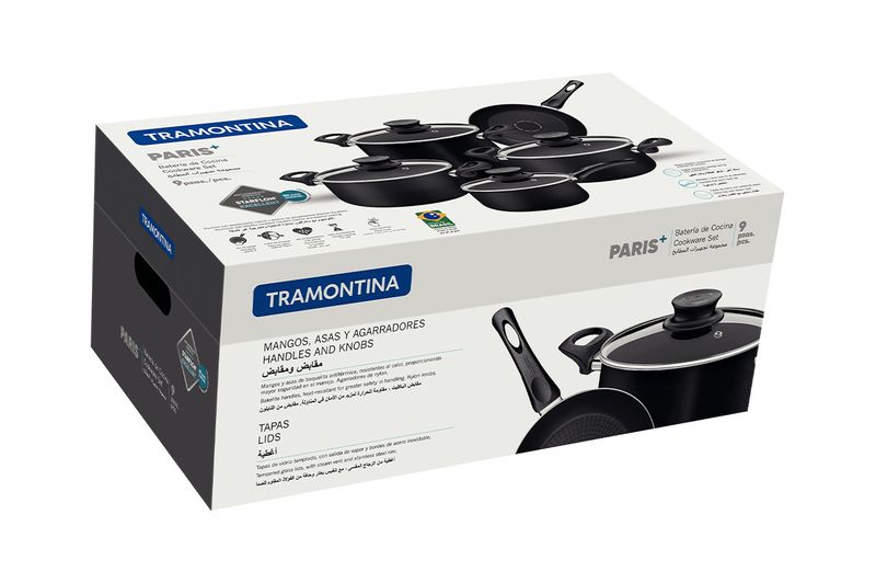 Bateria-de-Cocina-Tramontina-Paris-9-Piezas-Negro
