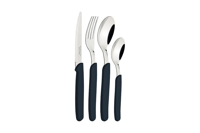 Juego-de-Cubierto-Tramontina-Caramel-24-Piezas-Acero-Inox-Negro