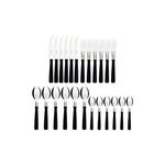 Juego-de-Cubierto-Tramontina-New-Kolor-25-Piezas-Acero-Inox-Negro