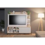 MuebleVarilladoTV65”Delos180MDRO05RobleNebraskaBlanco