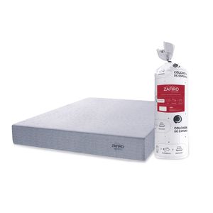 Colchón de Resortes Queen Size Zafiro Express Hybrid 160x200