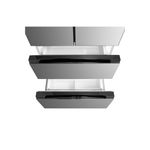 HeladeraconFreezerInverterMideaFrenchDoorRFF17XAR1470LtsInox