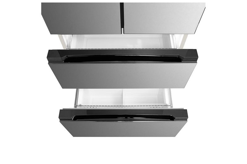 HeladeraconFreezerInverterMideaFrenchDoorRFF17XAR1470LtsInox