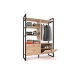 Ropero-Steel-Delos-130M-DST25-Roble