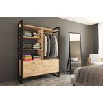 Ropero-Steel-Delos-130M-DST25-Roble