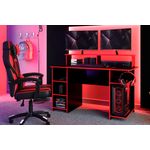 Escritorio-Gamer-Delos-Con-Alzado-DGA02-140M-Negro-Rojo