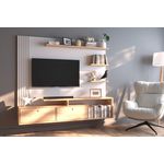 HomeSuspensoVarilladoTV50”DelosDRO03180MRobleBlanco