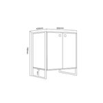 Comoda-Vajillero-Steel-Delos-DST10-2-Puertas-080M-Roble-Nebraska-Natural