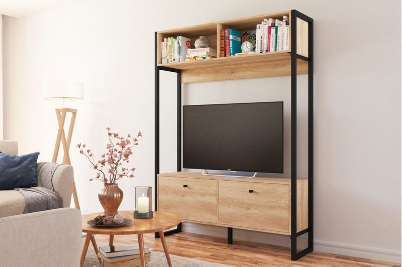 ModularSteelTV50”DelosDST06130MRobleNebraskaNatural