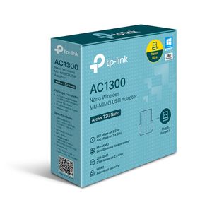 Adaptador Wi-Fi TP-Link Archer T3U Nano AC1300 USB 2.0