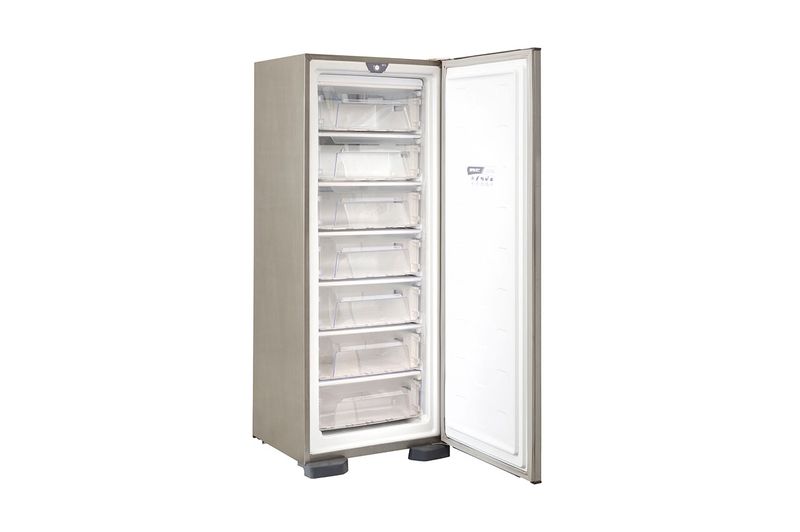 Freezer Vertical Briket FV 6320 GP HC A1 292 Lts Acero_0003_FV6320 Abierto (2).jpg