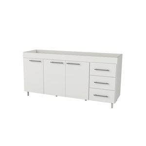 Bajo Mesada Orlandi 3000 1.60Mts Blanco