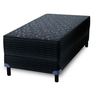 Sommier y colchón de Espuma de Alta densidad 1 1/2 Plaza Zafiro Linde Premium 100x200