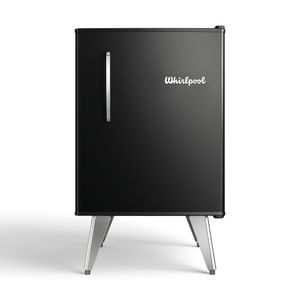 Heladera Compacta Whirlpool Retro Negra 76 Lts.
