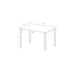 Combo Mesa Milano 1,20M + 4 Sillas Bolonia ML119 Negro Roble _0001_ML119-RB_0_N-1-4.jpg