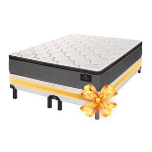 Colchón de Resortes King Size King Koil Calais 180x200 con SOMMIER DE REGALO