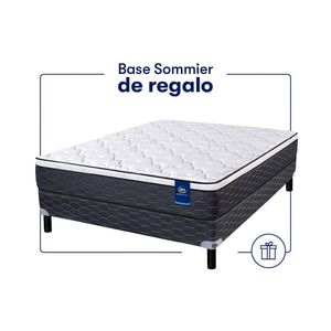 Colchón de Resortes 2 Plazas Monett Confort 150x190 con SOMMIER DE REGALO