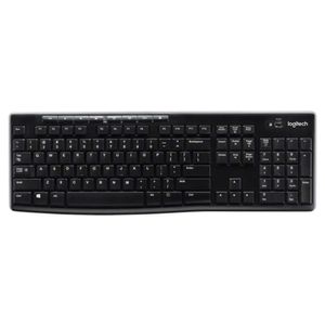 Teclado Inalámbrico LOGITECH K270 Negro