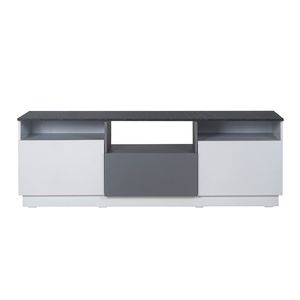 Rack TV Ricchezze Mundial 2 Puertas 1.80 Mts Pietra Gris