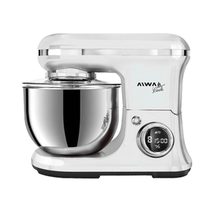 Batidora de Pie Aiwa AW-BP508B 5,2 Lts 1200W 8 Vel Blanca