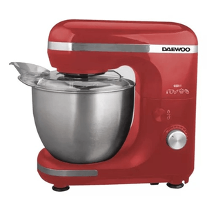 Batidora Planetaria Daewoo KA2225R Profesional Roja 5L