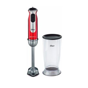 Mini Pimer Oster FPSTHB2803 800W con Vaso 700ML Red