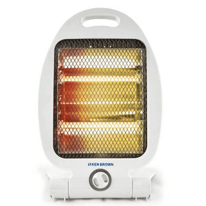 Estufa Calefactor Eléctrico Halógeno Ken Brown KB-22 Blanco