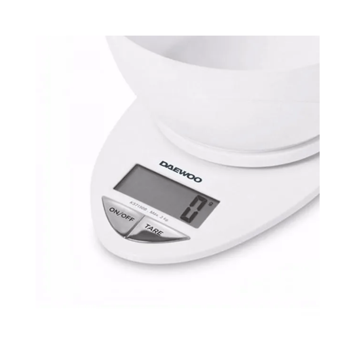 BALANZA DE COCINA DIGITAL Daewoo KS7150B CON BOWL Pardo