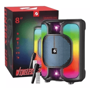 Parlante Bluetooth Suono AYV0321 8" GTS-1766 Negro