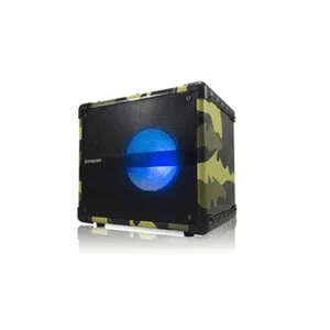 Parlante Panacom SP-3316 Inalámbrica BT Luces Verde