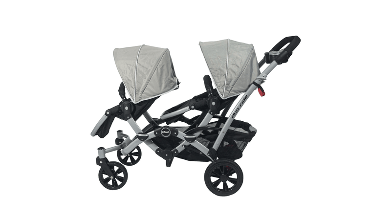 Cochecito Doble con Huevito y Base Duo Ride Infanti Pardo