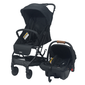 Cochecito Ultracompacto Terrain 2G Con Huevito Negro Infanti