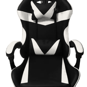 Silla Gamer Panacom GM9976CH Negra y Blanca