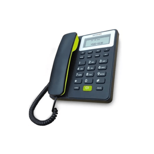 Teléfono de Mesa o Pared Panacom PA7600BKG Negro y Verde