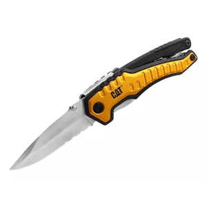 Cuchillo CAT 980045 Plegable XL Acero Inox con Funda