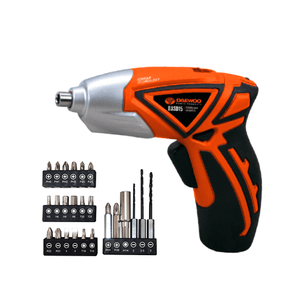Destornillador Inalambrico Daewoo DASD15 3.5V 25 Accesorios