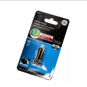 Cargador Auto General Electric USB 1 Puerto 13462 1,5A Negro