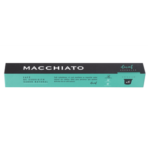 Capsulas Macchiato Decaf Compatible Nespresso X 10 Unidades
