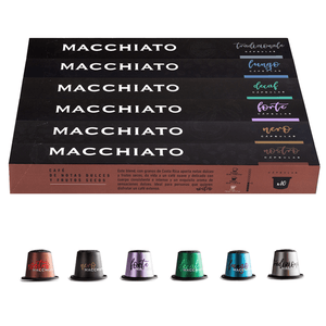 120 Capsulas De Café Macchiato Compatible Maquina Nespresso