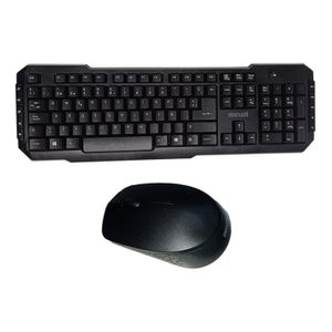 Teclado y Mouse Inalámbrico Maxell WKBC200 Wireless Keyboard Negro
